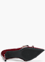 Catwalk Topuklu Ayakkabı Bordo 80584 4