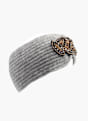 PIECES Headband Grey 98666 2