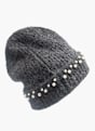 PIECES Beanie Grey 98667 2
