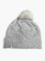 PIECES Knitted hat Grey 98674 1