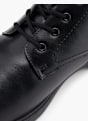 AM SHOE Botki sznurowane Czarny 100782 5