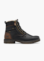 Mustang Schnürboots Schwarz 101260 1