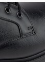 AM SHOE Боти с връзки Черен 101646 5