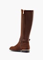 Graceland Knee high boot Brown 102188 3