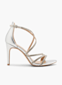 Catwalk Sandalo con tacco Argento 106172 1