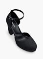Graceland Strapped heel Black 110831 2