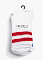 PIECES Socks White 110845 1