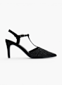 Catwalk Décolleté con fibbia Nero 111473 1