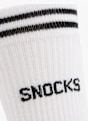 SNOCKS Socken Weiß 120144 3