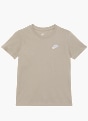 Nike Tee-shirt Crème 120169 1