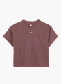 Nike Tee-shirt Marron 120187 1