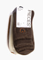 PIECES Trainer socks Brown 122611 1