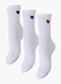 PIECES Socks White 122614 1