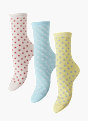 PIECES Socks Pink 122612 1