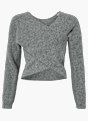 PIECES Strickpullover Grau 122707 5