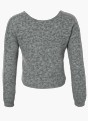 PIECES Strickpullover Grau 122707 6