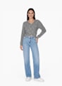 PIECES Strickpullover Grau 122707 2