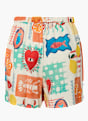 PIECES Shorts Orange 122729 3
