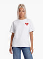 PIECES T-Shirt Weiß 122781 4