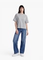 PIECES Tee-shirt Gris 122992 4