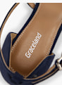 Graceland Strapped heel Blue 123108 5