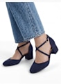 Graceland Strapped heel Blue 123108 6