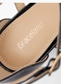Graceland Spangenpumps Schwarz 123339 4