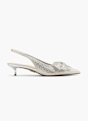 Bridgerton Slingback pump Silver 123545 1