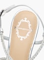 Bridgerton Sapato de salto com fivela Prata 123549 5