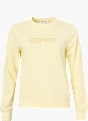 ESPRIT Felpa Giallo 124044 3