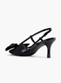 Catwalk Décolleté con cinturino Nero 124146 3