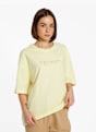 ESPRIT Tee-shirt Jaune 124131 1