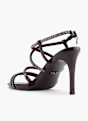 Buffalo Sandalo con tacco Bordeaux 124251 3