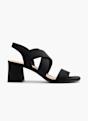 Graceland Højhælet sandal Sort 124288 1