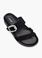 Catwalk Tieffuß Pantolette Schwarz 124486 2