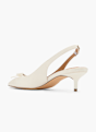 Läst Copenhagen Slingback pump Benvit 124608 3