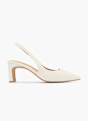 Läst Copenhagen Slingback pump Offwhite 124613 1