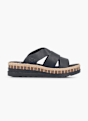Rieker Flache Pantolette Schwarz 128127 1