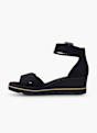 Rieker Sandalette Schwarz 128130 3