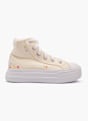 Converse High top trainer Cream 128232 1