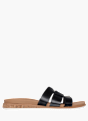 Skechers Flache Pantolette Schwarz 128404 1
