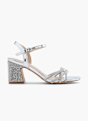 Truffle Heeled sandal Silver 129260 1