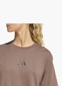 adidas Tee-shirt Marron 131545 3