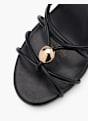 Catwalk Ciabatta aperta dietro Nero 129517 5