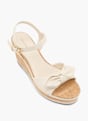 Graceland Heeled sandal Beige 129587 2