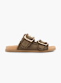 Catwalk Tieffuß Pantolette Khaki 134102 1