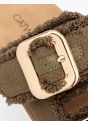 Catwalk Tieffuß Pantolette Khaki 134102 5
