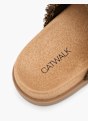 Catwalk Tieffuß Pantolette Khaki 134102 6