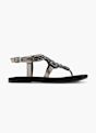 5th Avenue Sandalen-Zehentrenner Schwarz 134493 1