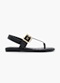 Graceland Toe post sandal Black 134924 1